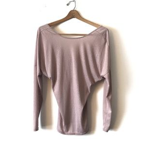 Armani exchange long sleeve blouse shirt sz medium